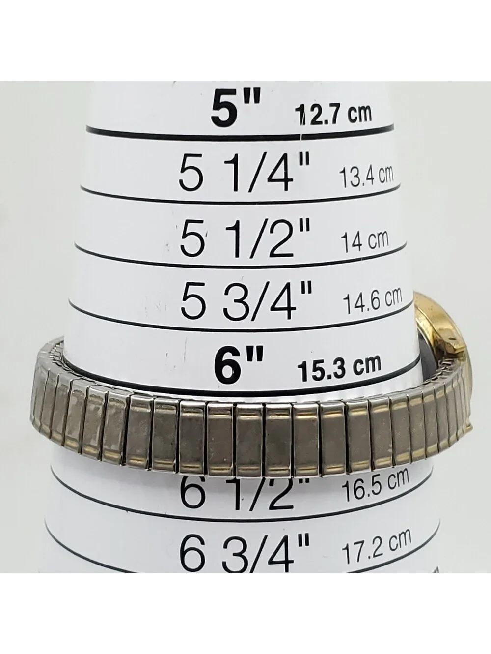 Timex Acqua Indiglo Womens Watch Stretch BandTwo-Tone 23mm New Battery